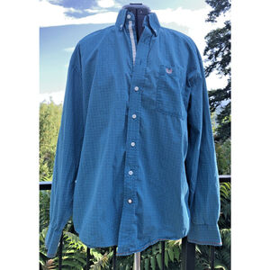 Size M Panhandle Rough Stock Mens Full Button Long Sleeve Shirt 100% Cotton CN